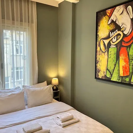 Apartmán Elegant And Cozy 2br With Balcony Near Taksim Istanbulská provincie